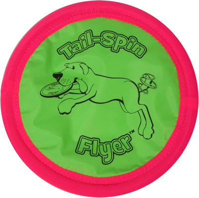 Chuckit! Petmate Booda Tail-Spin Flyer Floating Dog Frisbee, Multi, 10-Inch